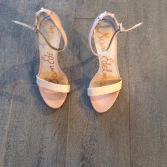 Sam Edelman Ankle Strap Heels - Never Worn - Picture 1 of 4